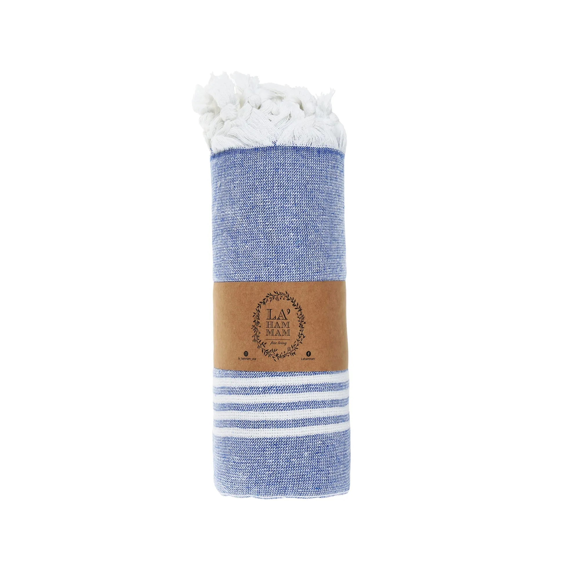 Asena Pure Cotton Beach Blanket by La'Hammam