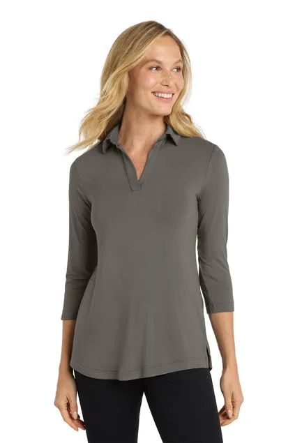 EMBROIDERED - LK5601 - Port Authority® Ladies Luxe Knit Tunic