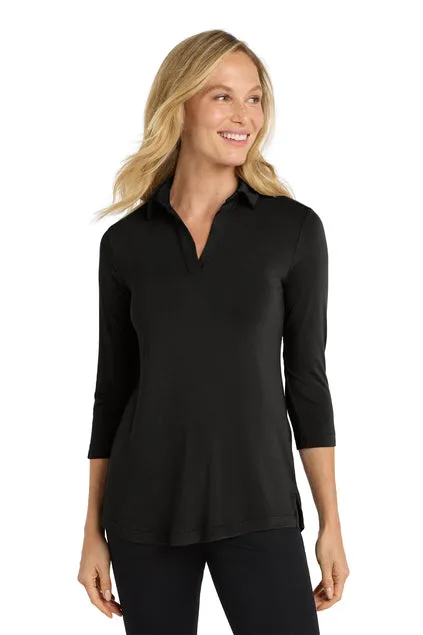 EMBROIDERED - LK5601 - Port Authority® Ladies Luxe Knit Tunic