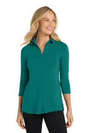 EMBROIDERED - LK5601 - Port Authority® Ladies Luxe Knit Tunic