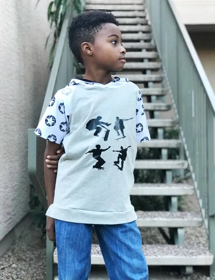Kids Raglan Hoodie Pattern
