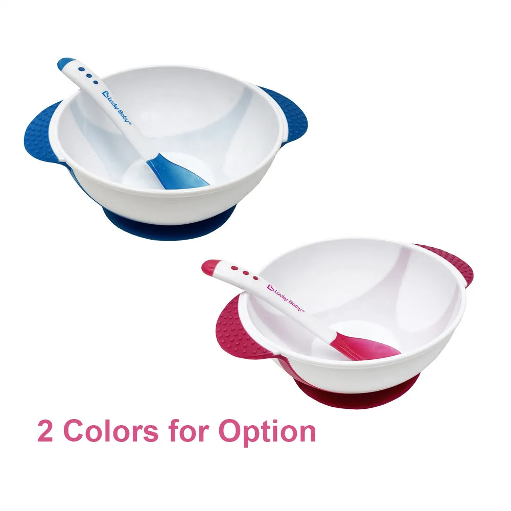 Silicone Baby Bowl with Suction Base Lid